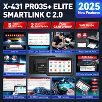 Escáner de Diagnóstico LAUNCH X431 PRO3S+ Elite con SmartlinkC 2.0, Herramienta de Reprogramación de Sistema Completo J2534 con Codificación ECU AS PRO5