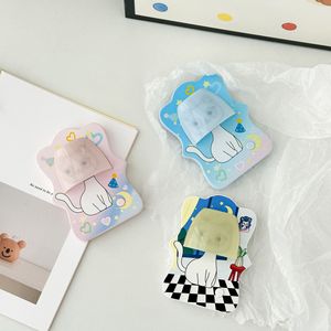 Cartoon Cat Night Light LED Warm White <b>Mini</b> Mushroom Shape With Magnetic Base For <b>Desk</b> Or Fridge Decor - Product Image 2