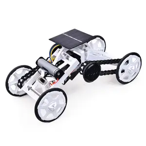 Kids STEM Science Learning Kit DIY Assemble Battery Power Solar Power Car Toy Smart Climbing Vehicle Toy