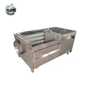 Fruit and vegetable brush washer machinery fruit and vegetable cleaner