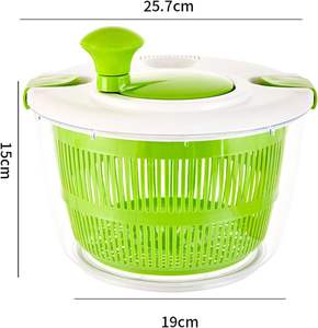 Utensilios de Cocina al por Mayor, Mezclador de Ensaladas, Mezclador Manual de Frutas y Verduras de Plástico - Product Image 4