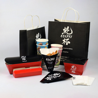 Emballage personnalisé pour cônes de frites, gobelets en papier jetables pour chips de pommes de terre avec sauce