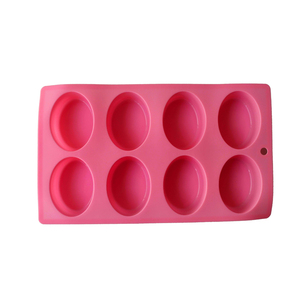 Ống chuyên nghiệp hình dạng hình bầu dục Silicone xà phòng khuôn - Product Image 5