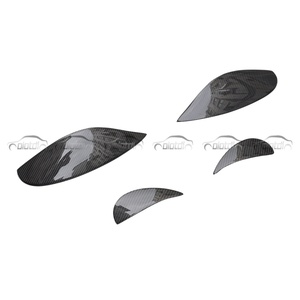 Adhesivo Decorativo de Fibra de Carbono para Cejas de Faros Delanteros, Cubierta de Faros para Lexus G300, Tuning Automotriz - Product Image 2