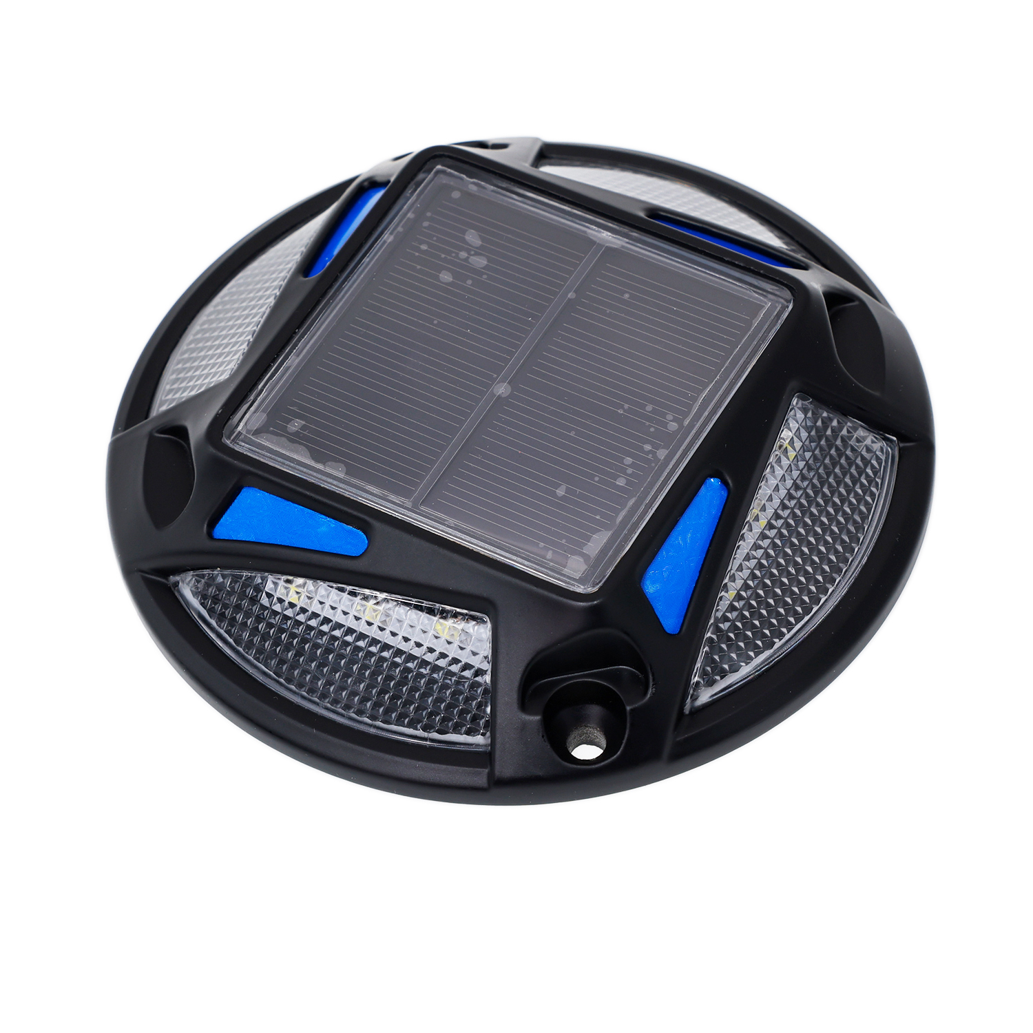 IP68 Round LED Aluminum Alloy Solar Road Studs Cat Eyes Road Mark use Park / Gargen