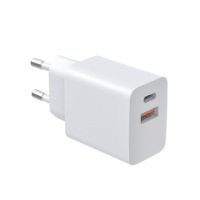 Chargeur rapide E-SUN 20W PD avec port Type-C pour téléphone portable, sortie 15W, idéal pour les voyages, compatible Android et