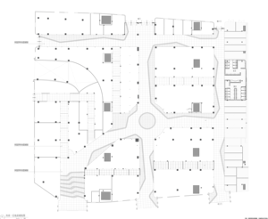 사이버펑크 스타일 주하이 쇼핑 센터 장식 디자인 프로페셔널 팀 애프터 서비스 - Product Image 2