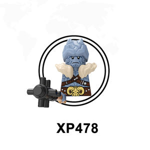 KT1062 الأبطال الخارقين ثور 4 الحب والرعد القوي ثور غور زيوس كورج فالكيري شجرة رجل البلاستيك كتل بناء الأطفال هدية اللعب - Product Image 5