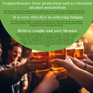 Hangover Vitamin Complex Jelly <b>Stick</b> <b>Milk</b> Thistle Hangover Jelly Help Metabolize Alcohol Toixc Byproduct Jelly - Product Image 6