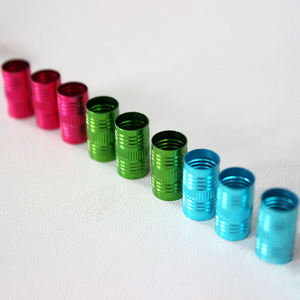 Ferrule in Alluminio Colorato di Alta Qualità per la Produzione di Matite, Materiale Grezzo per Matite - Product Image 1