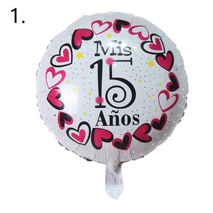 Globo de Aluminio de 18 Pulgadas con Forma de Estrella Rosa para Decoración de Fiesta de Quince Años, Mis Quince - Product Image 5