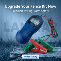 Lanstar Voltmeter Digital Berkualitas Tinggi dan Tahan Lama 0.2V-14KV untuk Pengujian Pagar Listrik, Perlindungan Keamanan Sistem Pagar Listrik