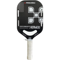 Raquette de pickleball professionnelle Toprate approuvée USAPA, surface en fibre de carbone 3K sans bordure, texture texturée, noyau en nid d'abeille absorbant les chocs, 16 mm