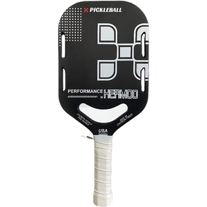 PBEI PC-KT12, approuvé par l'USAPA, noyau en nid d'abeille aérodynamique, durable, trous de sourire, thermoformé, fibre de carbone légère, pickleball - Product Image 1