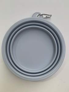 Silikon Katlanabilir Yuvarlak Köpek Mamalıkları Gıda Sınıfı TPE Taşınabilir Katlanabilir Seyahat Köpek Mama Kabı İç/Dış Mekan Kullanımı İçin - Product Image 3