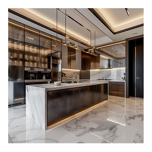 Cesta Extraíble para Gabinete de Cocina, Tablero de Gabinete Acrílico Brillante Beige Económico - Product Image 1