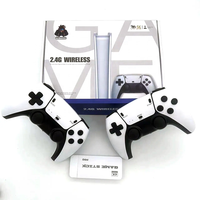 Nouveau M15 4K HD TV Console de jeu vidéo Gaming Stick TV Home Joystick Gamepads Lecteur de jeu portable avec double manette sans fil