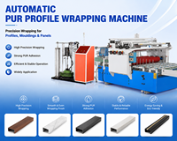 Machine automatique de haute productivité pour le façonnage du bois, avec pompe moteur, pour le pliage des coins et des panneaux longs en MDF