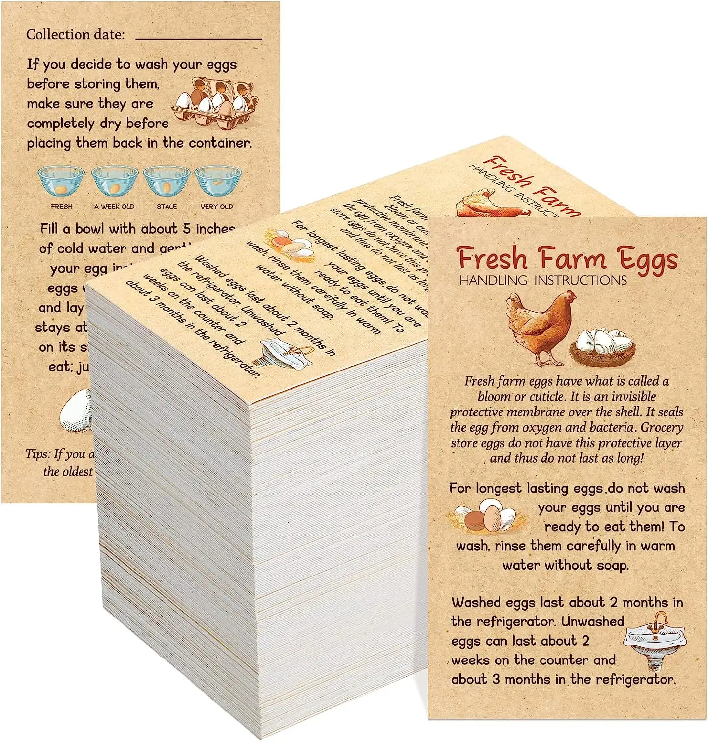Инструкции по обработке свежих фермерских яиц, дизайн яиц, визитная карточка, штампы для карт, этикетки для аксессуаров, простой стиль