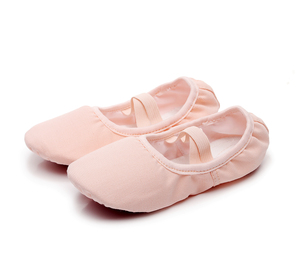 Chaussures de <span class=keywords><strong>danse</strong></span> à semelle souple pantoufles de Ballet élastiques sans cordon chaussures de Ballet classiques pour enfants femme toile griffe de chat <span class=keywords><strong>danse</strong></span> de Ballet - Product Image 5