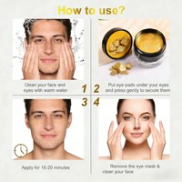 Masque de nuit bio pour les yeux, élimine les ridules, blanchissant, raffermissant, curcuma, sous les yeux PDRN Carrot Eye Mask Patch