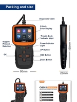 Lecteur de codes de panne OBDII universel pour voiture, scanner de diagnostic OBD2, moniteur d'état de la lumière de contrôle du moteur V317