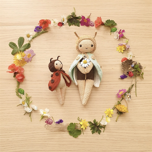 2024 personnalisation Amigurumi fleur Sprite Crochet coccinelle Crochet coccinelle Sprite <span class=keywords><strong>poupée</strong></span> - Product Image 3