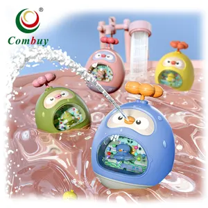 Tumbler bath game floating toy Press water kids roly-poly toy