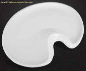 จานอาหาร<span class=keywords><strong>เมล</strong></span>ามีนรูปทรงแปลกตา ปลอดสาร BPA เป็นมิตรกับสิ่งแวดล้อม สำหรับร้านอาหารและโรงแรม ทนทาน ไม่แตกหัก เหมาะสำหรับอาหารตะวันตก - Product Image 5