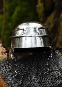 Casco Romano Plateado/Dorado de Primera Calidad, Adorno Decorativo, Artesanía Metálica, para Disfraces, Eventos, Festivales, Actuaciones Escénicas - Product Image 2