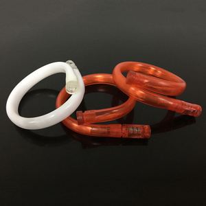 Bracelet LED lumineux personnalisé avec logo, tube optique en fibre, clignotant, en TPU, pour fêtes et spectacles en direct - Product Image 4