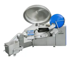 Electric Automatic Sausage Bowl Cutter High Quality Vacuum Bowl Cutter Machine Cheap Price