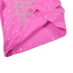 Moda estiva per bambini pigiama tessuto a maglia traspirante taglie forti Homewear per bambine per la primavera e l'autunno - Product Image 4