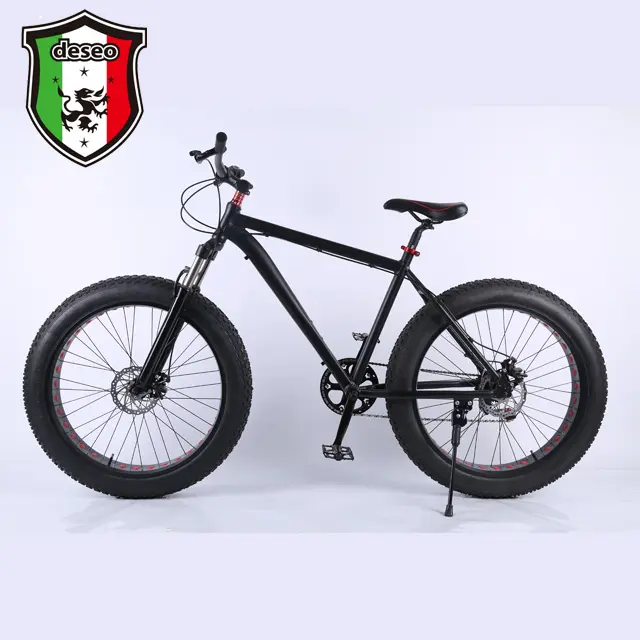 New trend bicycle 26-inch rear 7-speed aluminum alloy frame thickened fat tire snow mountain bike factory direct sales