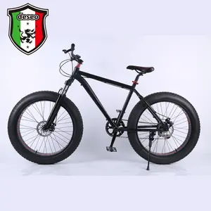 Yeni trend bisiklet 26 inç arka 7 vitesli alüminyum alaşımlı çerçeve kalınlaşmış yağ lastik kar dağ bisikleti fabrika doğrudan satış