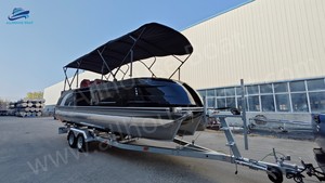 25ft Fiberglas Dıştan Takma Motorlu Yat, Manzaralı Geziler, Balıkçılık, Turizm ve Kiralama Kullanımı İçin Geniş Güverteli (Toptan) - Product Image 6