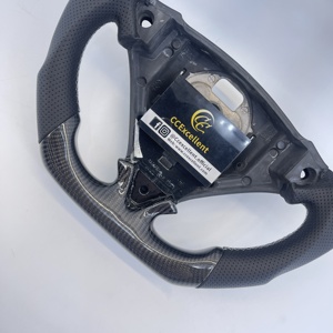 พวงมาลัยกีฬาหนังคาร์บอนไฟเบอร์แท้แบบกำหนดเอง CCExcellent สำหรับ <span class=keywords><strong>Porsche</strong></span> Cayenne Turbo S 955 <span class=keywords><strong>957</strong></span> 958 <span class=keywords><strong>GTS</strong></span> ปี 2003-2010 - Product Image 3