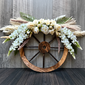 Volant de bateau en bois rustique poli fait main, décoration de table de luxe, cadeau de Thanksgiving, objet de collection pour salon - Product Image 1