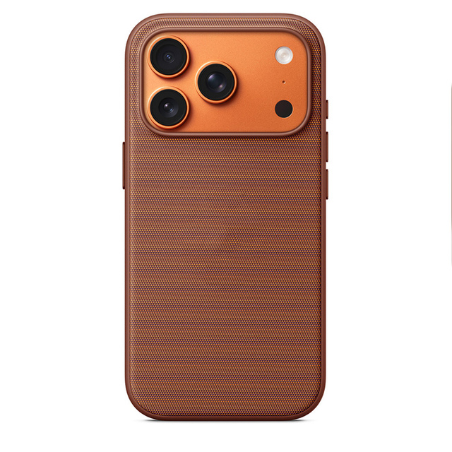 Magnetic Animated Camera Control Button Phone Case for iPhone 17 Pro Technical Fabric TechWoven Case for iPhone 17 Pro Max