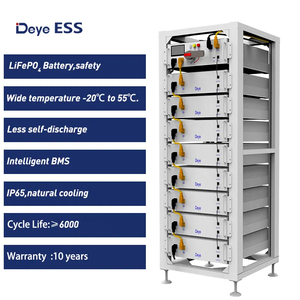 Deye hv baterai untuk hybrid inverter, baterai surya Deye ESS BOS-G HV Deye 3 fase 100ah 5,12 kWh penyimpanan energi untuk aplikasi - Product Image 2
