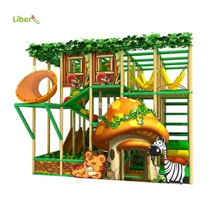 Jungle Children Play Area Kids Indoor Playground Equipment Of Commercial Indoor Playground Slide Set Soft Play For Toddler
