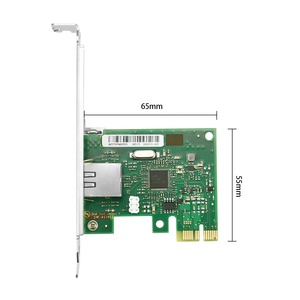 Iocrest อะแดปเตอร์อีเธอร์เน็ตกิกะบิตไร้สายแบบ IO-PCE2102-GLAN สำหรับ I210AT PCIe2.1 X1 RJ45พอร์ตเดียว I210-T1สตาร์ทเตอร์1000M PXE - Product Image 3