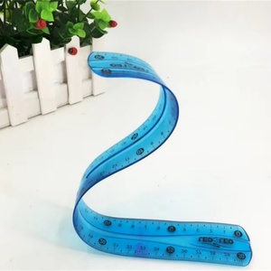 Reglas de Medición Flexibles y Plegables de PVC Transparente de 30 cm, Gran Venta - Product Image 4