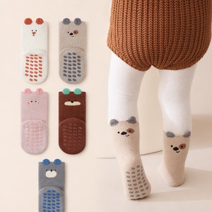 Meias Felpudas Antiderrapantes para Bebês, Meias de Animais de Pelúcia para Crianças, Meias Quentes e Macias para o Inverno - Product Image 2