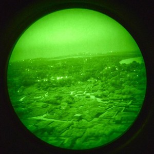 กล้องมองกลางคืน Gen3 FOM2000 P45 /P43 Autogate สีขาว/เขียว ฟอสฟอรัส  แบบตาเดียว NVG PVS 14 DM-2021 แว่นตามองกลางคืน PVS14 - Product Image 3