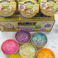 Meilleures ventes : Squishies Taba anti-stress, grands, arc-en-ciel, scintillants, souriants, en forme de boulette et de bao bun, boîte mystère