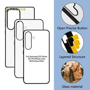 <span class=keywords><strong>Coque</strong></span> de téléphone Prosub Sublimation 2D TPU PC Sublimation <span class=keywords><strong>Coque</strong></span> de téléphone vierge avec feuille de verre <span class=keywords><strong>pour</strong></span> <span class=keywords><strong>Samsung</strong></span> S25 Series - Product Image 1