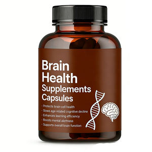 อาหารเสริมบำรุงสมองแบบแคปซูล ปรับแต่งได้ตามต้องการ สารเสริมสมองจากธรรมชาติ สำหรับความตื่นตัวทางจิตและเสริมสร้างการทำงานของสมอง - Product Image 1