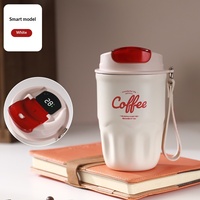 Thermos Smart Coffee Cup, bouteille isotherme en acier inoxydable 316, pour hommes et femmes, pour l'extérieur