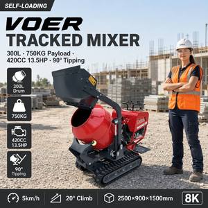Mini Mezcladora de Concreto <span class=keywords><strong>Autocargable</strong></span> Voer con Camión Volquete, Mezcladora de Concreto a Gasolina, Maquinaria de Construcción, Mezcladora de Concreto Pequeña - Product Image 1